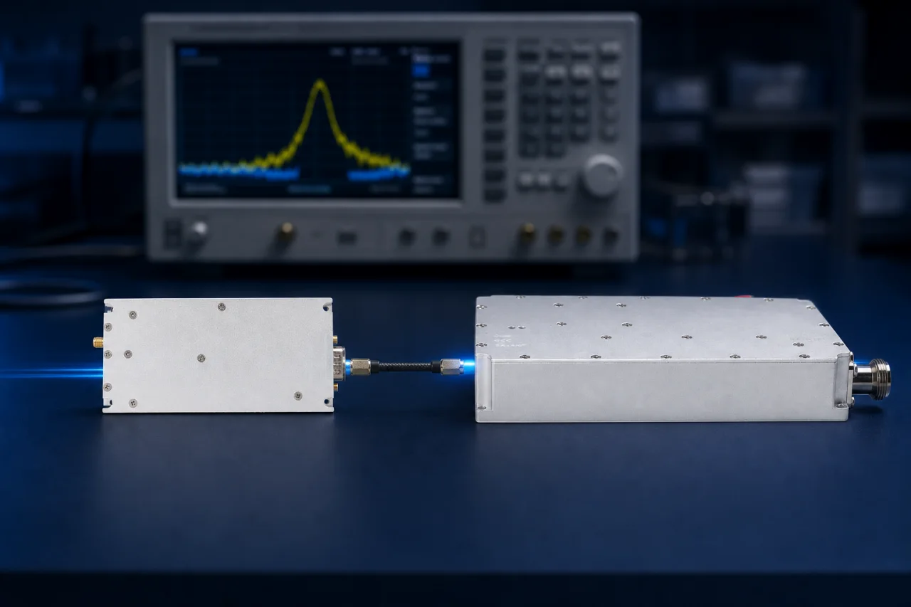 RF Signal Source vs RF Power Amplifier Modules in Counter-UAV Systems