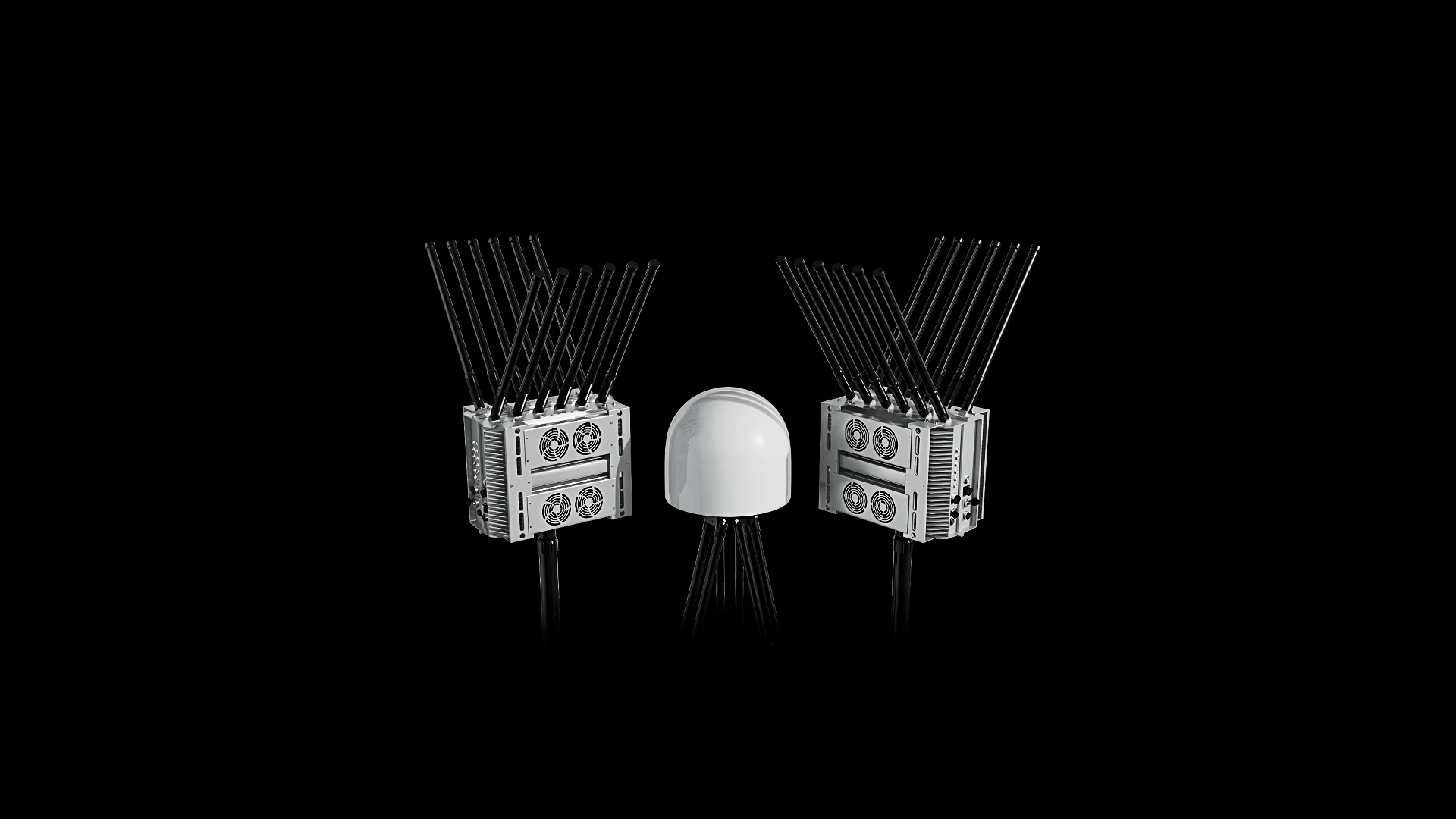24-Channel UAV Detection & Countermeasure System